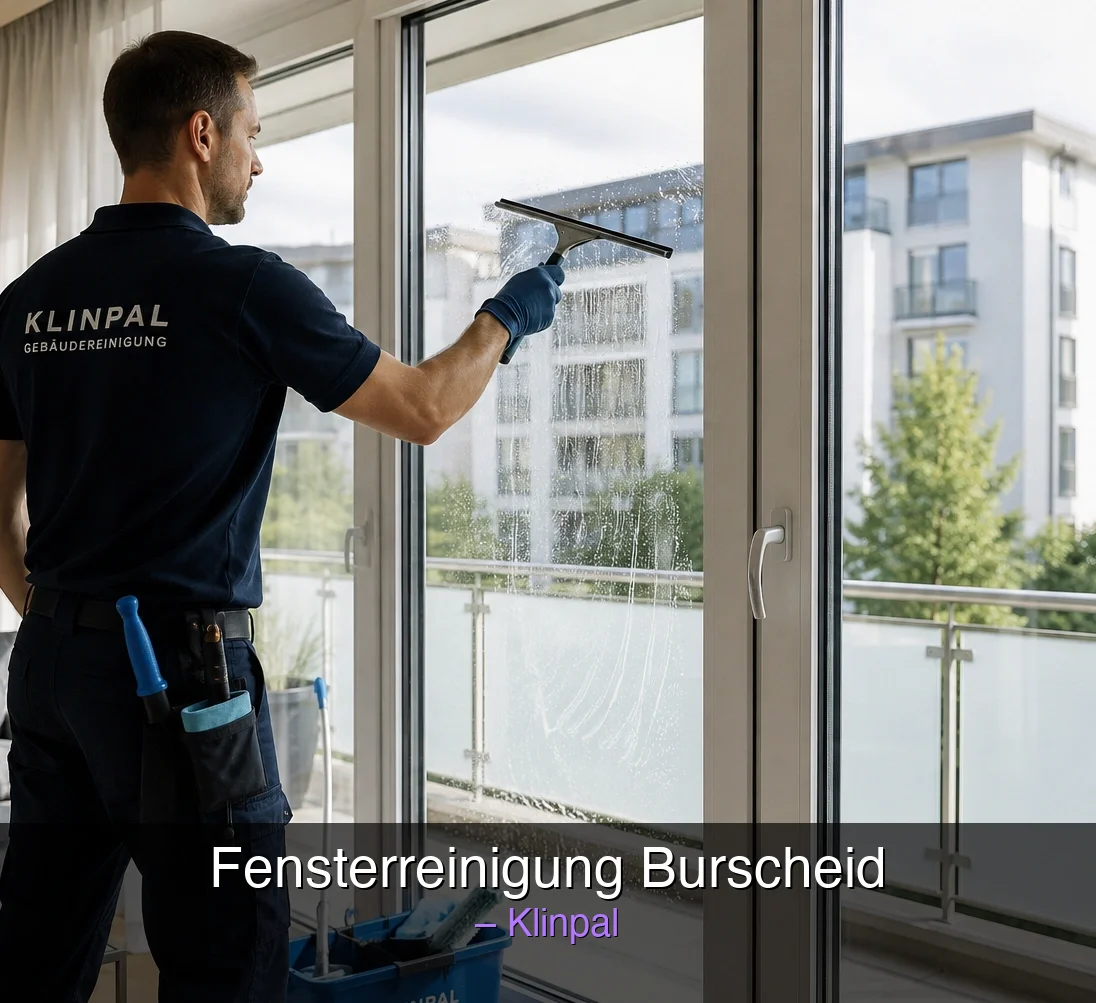Fensterreinigung Burscheid – Klinpal Fensterputzer vor Ort in Rheinisch-Bergischer Kreis