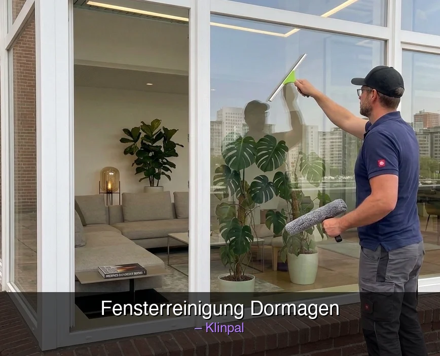 Fensterreinigung Dormagen – Klinpal Fensterputzer vor Ort in Rhein-Kreis Neuss