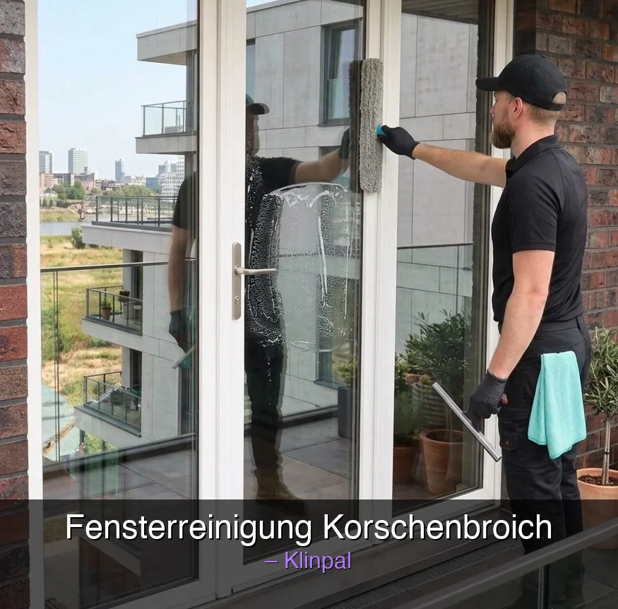 Fensterreinigung Korschenbroich – Klinpal Fensterputzer vor Ort in Rhein-Kreis Neuss