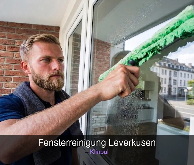 Fensterreinigung Leverkusen – Klinpal Fensterputzer vor Ort in Leverkusen