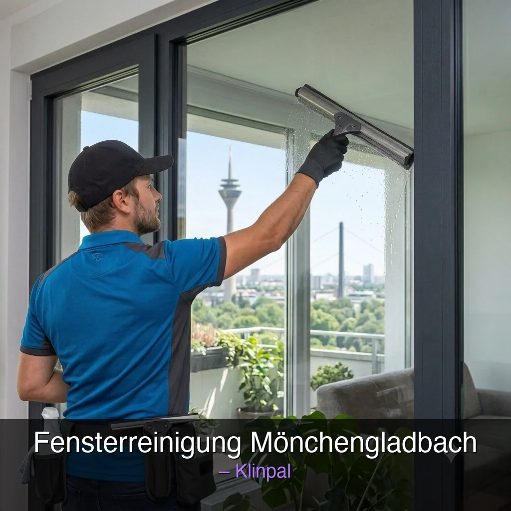Fensterreinigung Mönchengladbach – Klinpal Fensterputzer vor Ort in Mönchengladbach