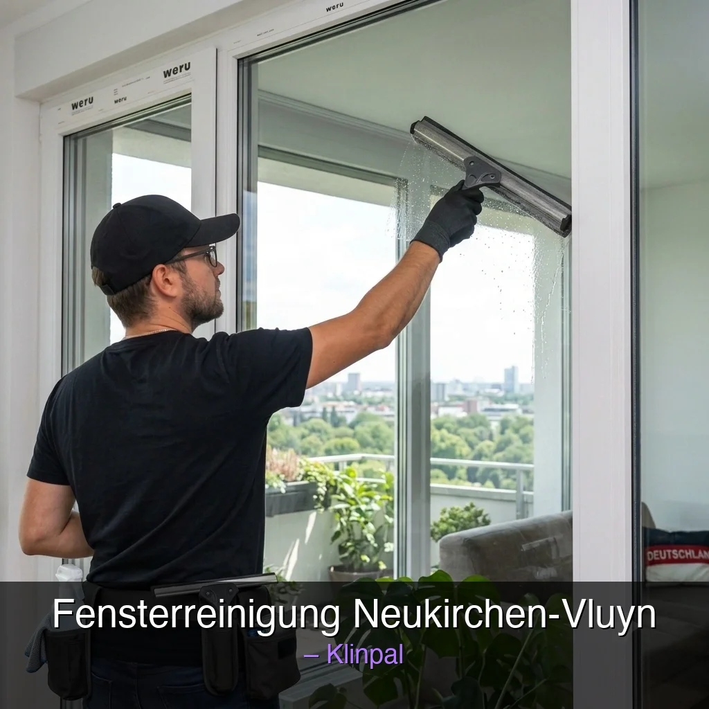 Fensterreinigung Neukirchen-Vluyn – Klinpal Fensterputzer vor Ort in Kreis Wesel