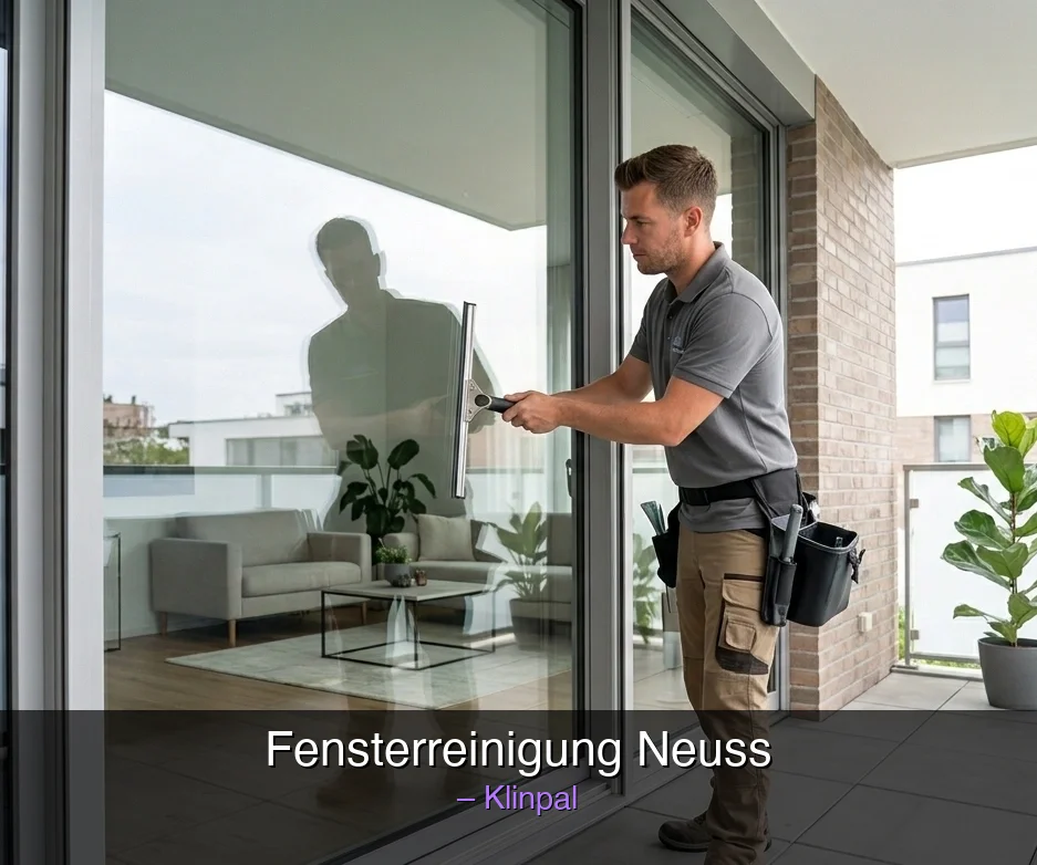 Fensterreinigung Neuss – Klinpal Fensterputzer vor Ort in Rhein-Kreis Neuss