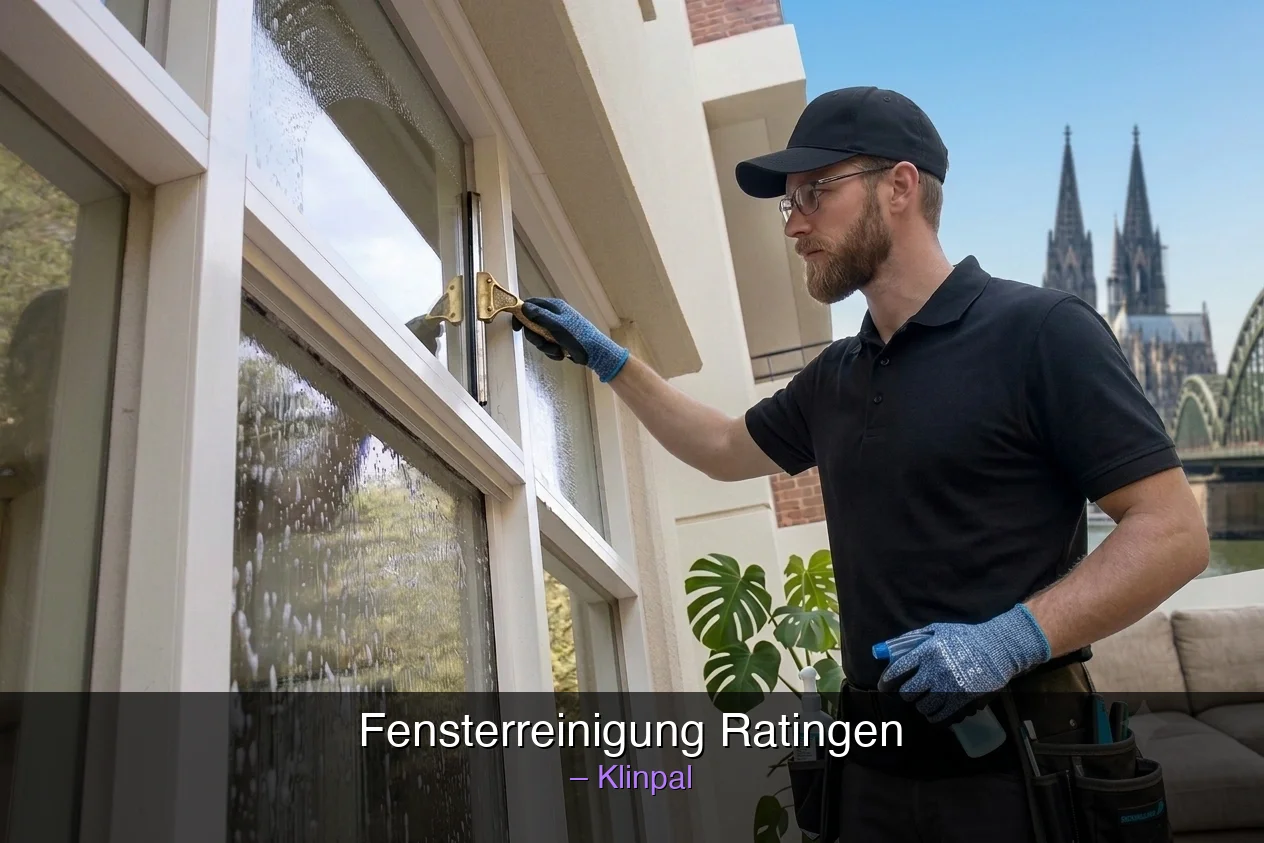 Fensterreinigung Ratingen – Klinpal Fensterputzer vor Ort in Kreis Mettmann