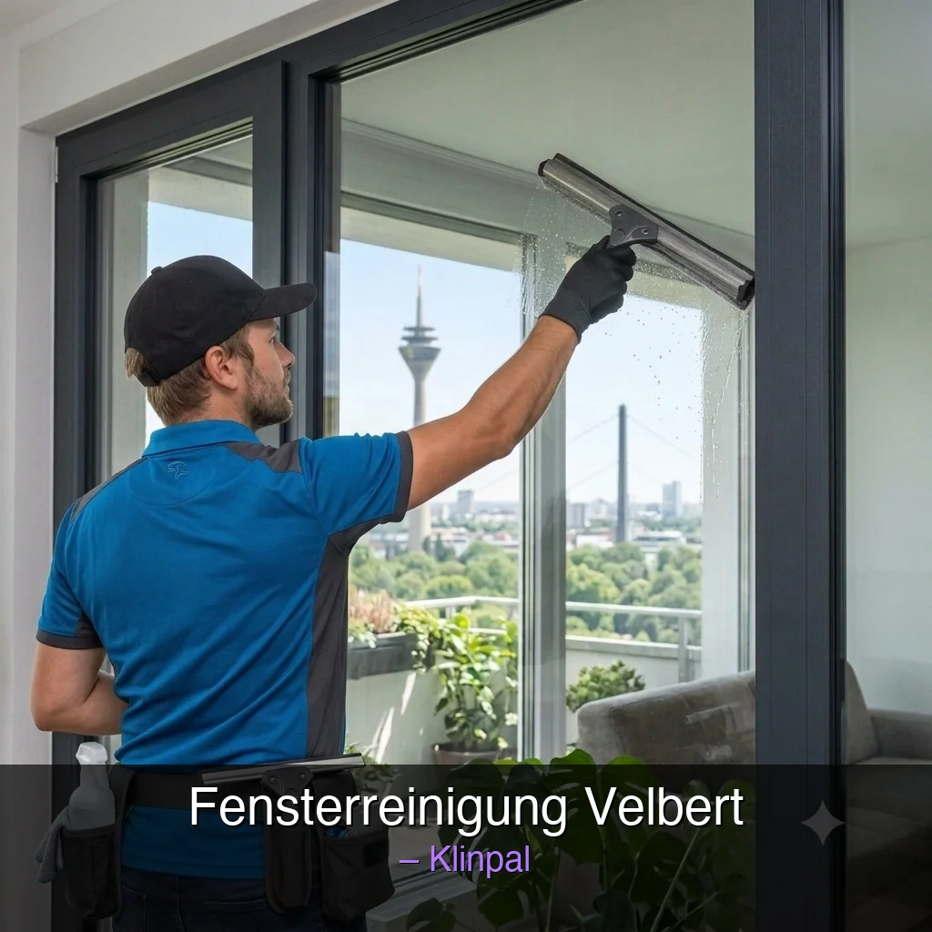 Fensterreinigung Velbert – Klinpal Fensterputzer vor Ort in Kreis Mettmann